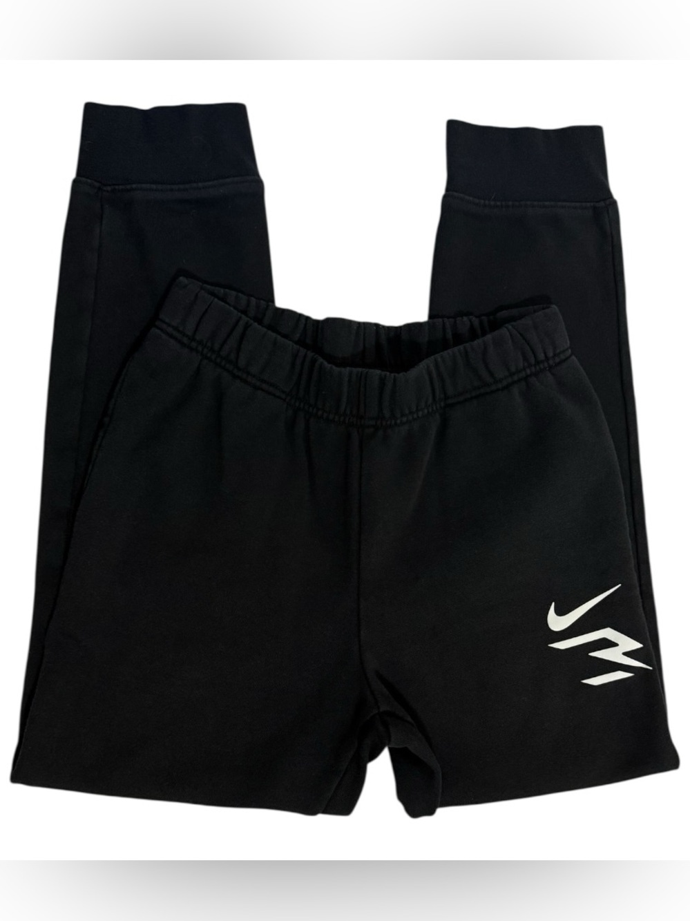 Nike Kids Dri-FIT Jogger Pants Black Athletic Sweatpants Youth Medium 10-12
